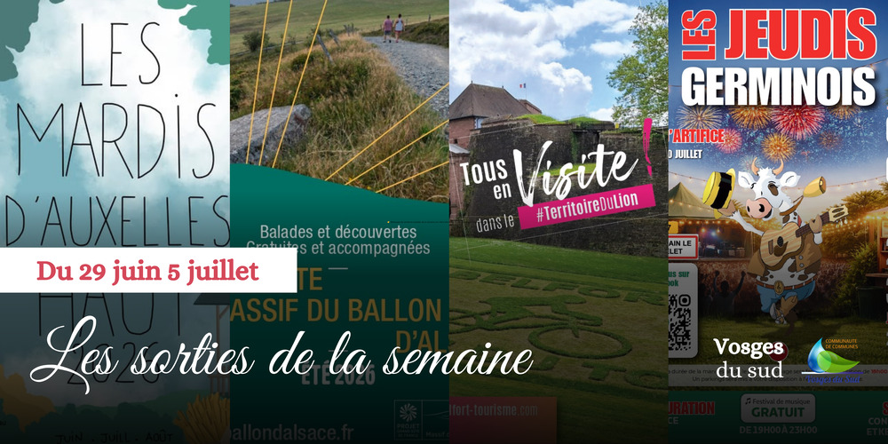 Les sorties de la semaine du 29 juin au 5 juillet !