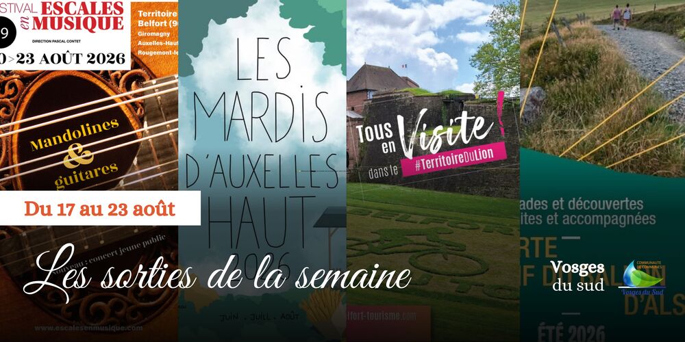Les sorties de la semaine du 17 au 23 août !