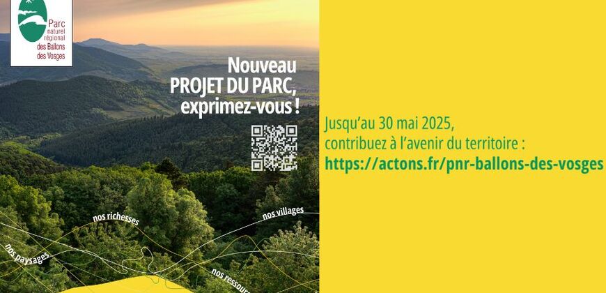 Consultation en ligne pour la nouvelle charte du Parc Naturel Régional des Ballons des Vosges