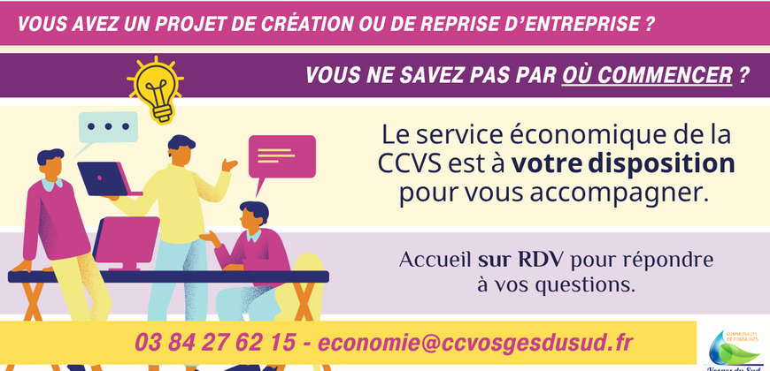 Création ou reprise d'entreprise