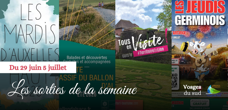 Les sorties de la semaine du 29 juin au 5 juillet !