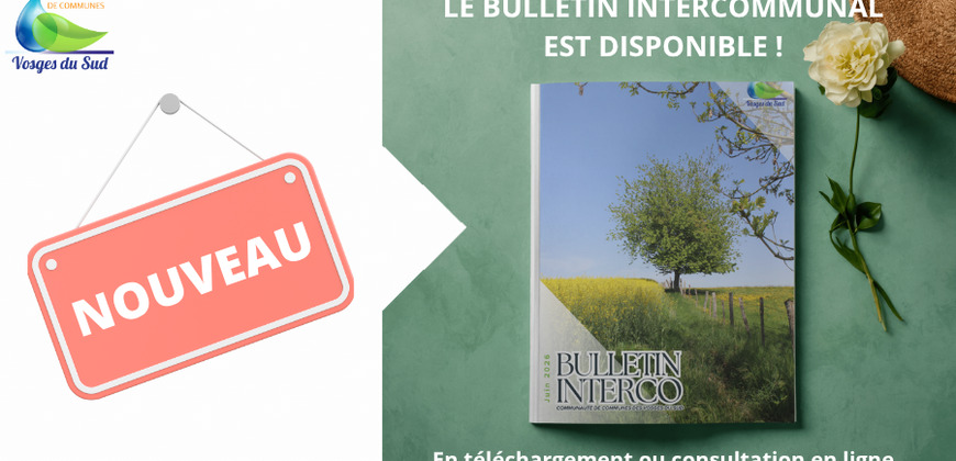 Nouveau bulletin intercommunal