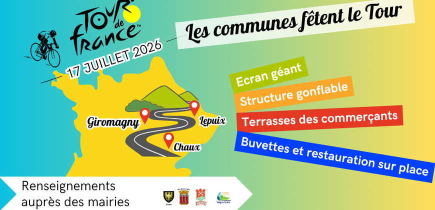 Le tour de France passe dans les Vosges du sud