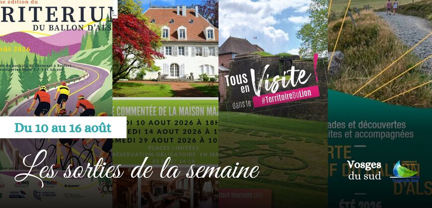 Les sorties de la semaine du 10 au 16 août !