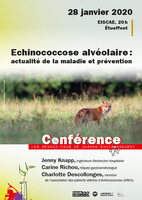 Conférence : l'Echinococcose alvéolaire, actualité de la maladie et prévention