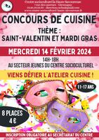 Atelier 11-17 ans : concours de cuisine