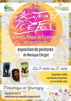 Exposition de peintures de Monique Clerget - Printemps des Poètes