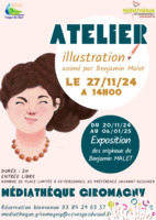 Atelier d'illustration animé par Benjamin Malet
