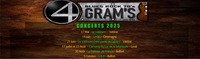 Concert : 4 Gram's - Blues rock 70's
