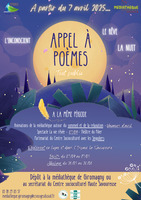 Appel à poèmes