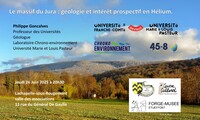 Conférence : Le massif du Jura géologie et intérêt prospectif en Helium