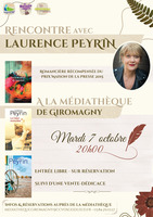 Rencontre avec l'autrice Laurence Peyrin