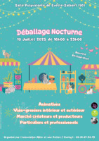 Vide grenier et marché nocturne