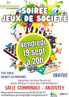 Soirée jeux de société