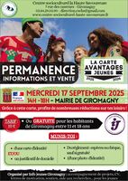 Permanence Carte avantages jeunes Giromagny