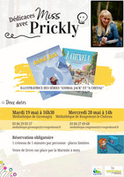 Dédicaces avec Miss Pricky