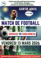 Sortie ados : match de football