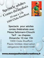 Spectacles pour adultes et contes théâtralisés
