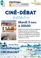 Festival alimentaire : Ciné Débat - Au fil de l'eau