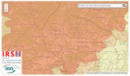 Connaitre le potentiel radon de sa commune - site IRSN