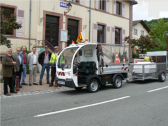 Véhicule de voirie ''goupil'' acquis en 2009 par la Mairie d'Etueffont